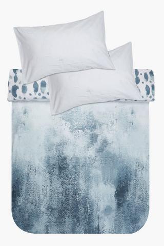 Premium Battleford Abstract Reversible Duvet Cover Set