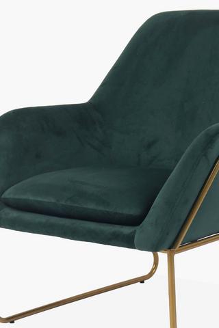 Lyon Velvet Chair
