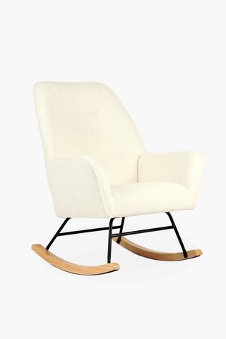 Boucle Rocking Chair