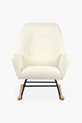 Boucle Rocking Chair