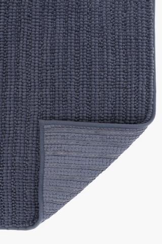 Micro Chenille Bobble Bath Mat Large, 50x80cm