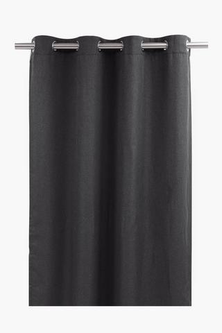 Lucca Block Out Eyelet Curtain, 140x225cm