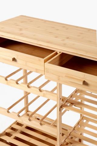 Bamboo Kitchen Island