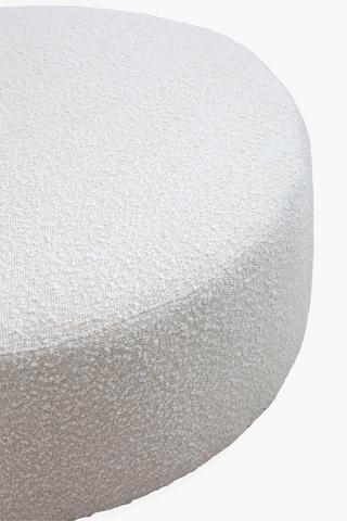 Regency Boucle Ottoman
