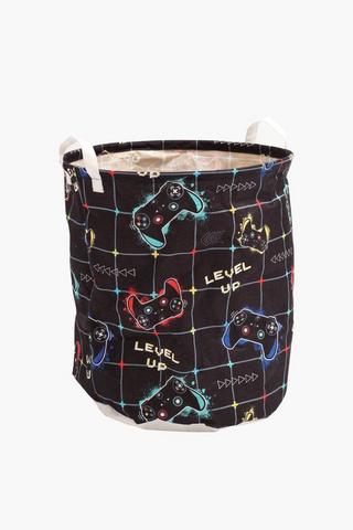 Crunch Gamer Laundry Basket, H42xw37cm