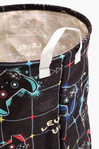 Crunch Gamer Laundry Basket, H42xw37cm