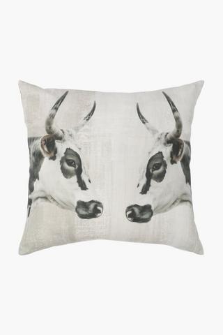 Printed Underberg Nguni Scatter Cushion 50x50cm