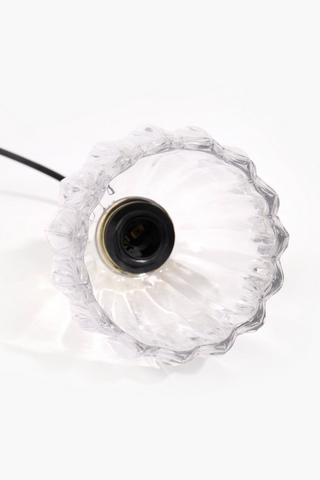 Dewdop Ribbed Pendant, E14