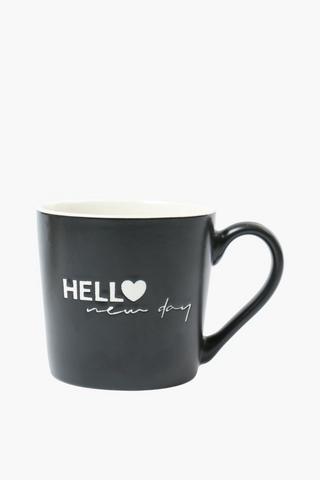 Stoneware Monochrome Mug