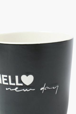 Stoneware Monochrome Mug