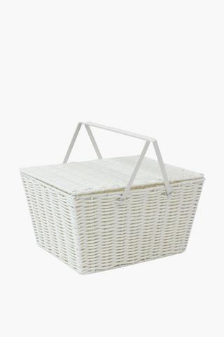 Woven Picnic Basket
