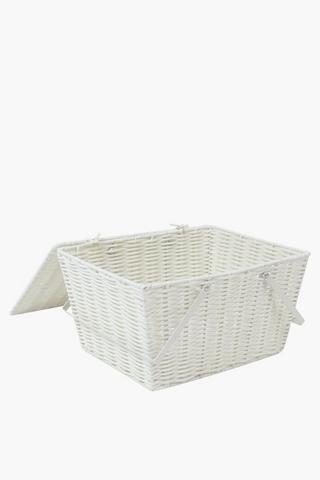 Woven Picnic Basket
