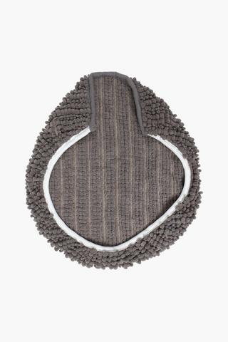 Micro Chenille Bobble Lid Cover