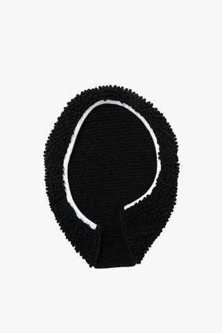 Micro Chenille Bobble Lid Cover