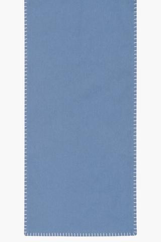 Cotton Hem Stitch Table Runner