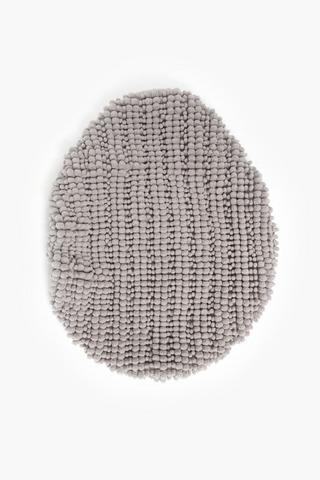 Micro Chenille Bobble Lid Cover