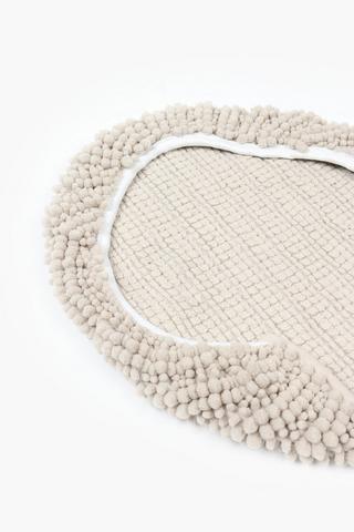 Micro Chenille Bobble Lid Cover