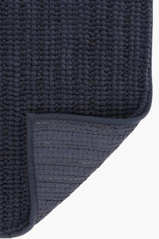 Micro Chenille Bobble Small Bath Mat, 40x60cm