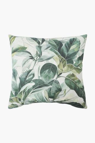 Printed Newgate Leaf Scatter Cushion, 50x50cm