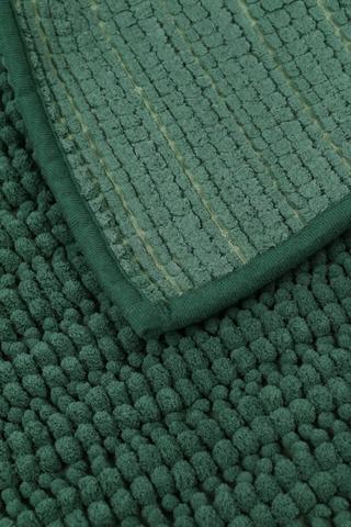 Micro Chenille Bobble Bath Mat Large, 50x80cm
