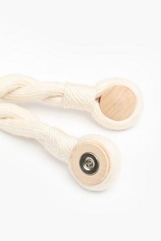 Twisted Rope Magnetic Curtain Tie Back