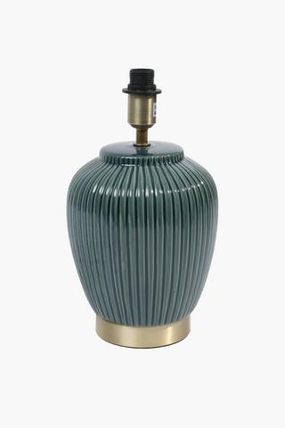 Fluted Classic Lampbase, E14