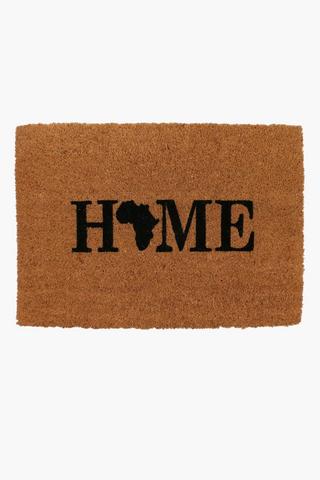 Coir Script Africa Door Mat, 40x60cm