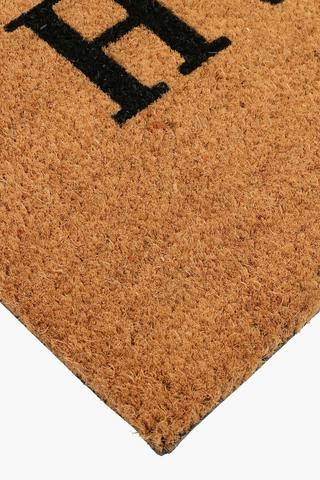 Coir Script Africa Door Mat, 40x60cm