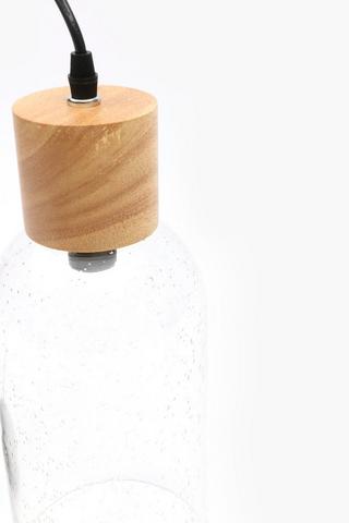 Cedar Glass Hanging Pendant, E27