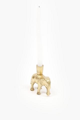 Classic Elephant Candle Holder, 11x11cm
