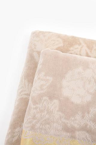 Cotton Jacquard Sovana Botanic Bath Sheet, 85x150cm