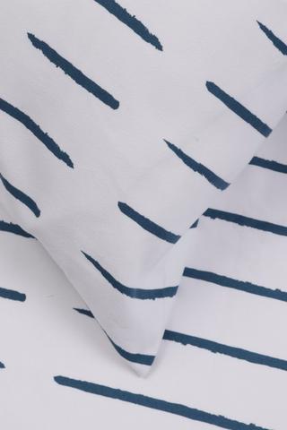 Winter Soft Touch Baker Stripe Fitted Sheet Extra Length Extra Depth