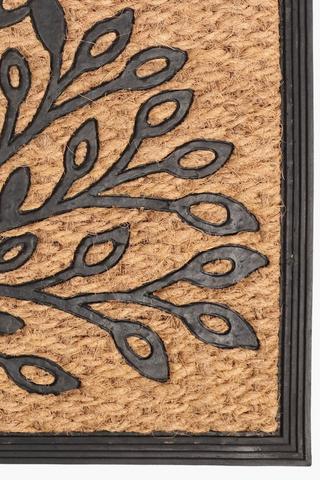 Coir Rubber Family Tree Door Mat, 40x60cm