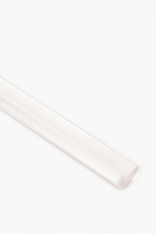 Clear Acrylic Curtain Rod 1.5m, 25mm
