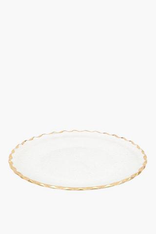 Aurelia Scalloped Tray, 20cm