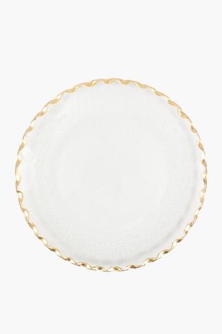 Aurelia Scalloped Tray, 20cm