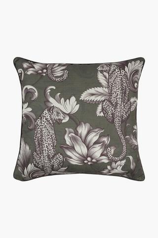 Premium Leopard Scatter Cushion Cover, 60x60cm
