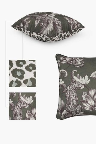 Premium Leopard Scatter Cushion Cover, 60x60cm