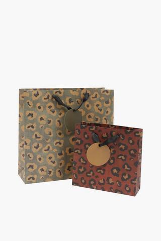 Rossland Leopard Spot Gift Bag Small