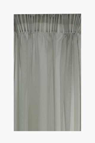 Sheer Voile Taped Curtain, 290x218cm