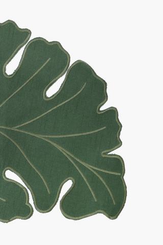 Cut Out Cotton Leaf Placemat