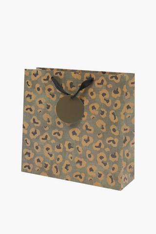 Rossland Leopard Spot Gift Bag Medium