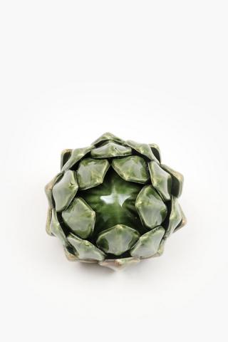 Protea Ceramic Decor Piece, 9x8cm