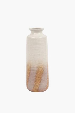 Sandstone Ombre Vase, 15x40cm