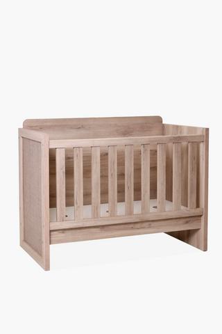 Wooden High Back Cot