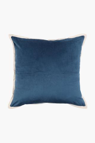 Polylinen Velvet Oxford Scatter Cushion, 60x60cm