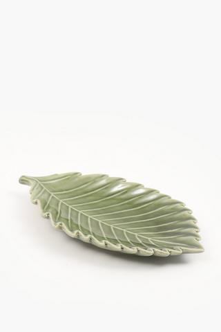 Ceramic Leaf Trinket Tray