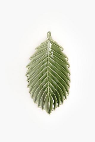 Ceramic Leaf Trinket Tray