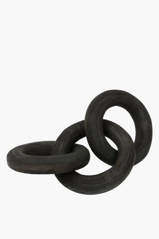Wooden Decor Knot, 46x23cm