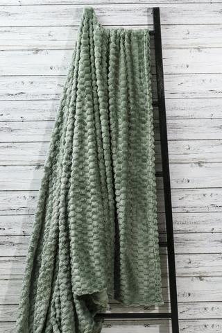 Block Coral Fleece Blanket, 200x250cm
